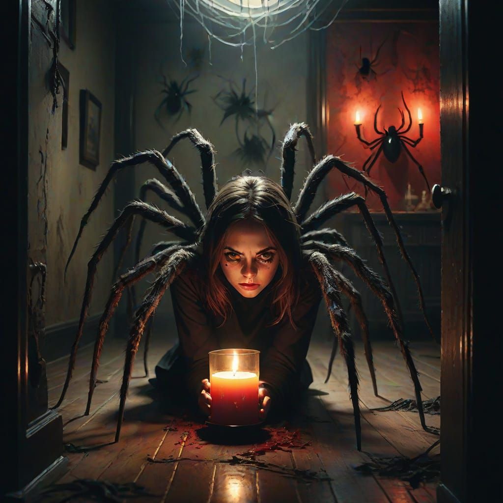 Dark Fear of Eight-Legged Creatures