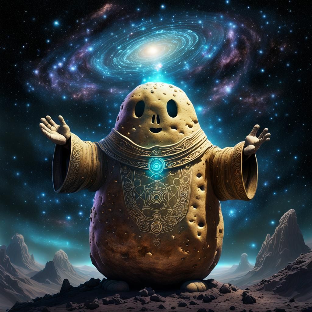 Ethereal Cosmic Potato Ruler