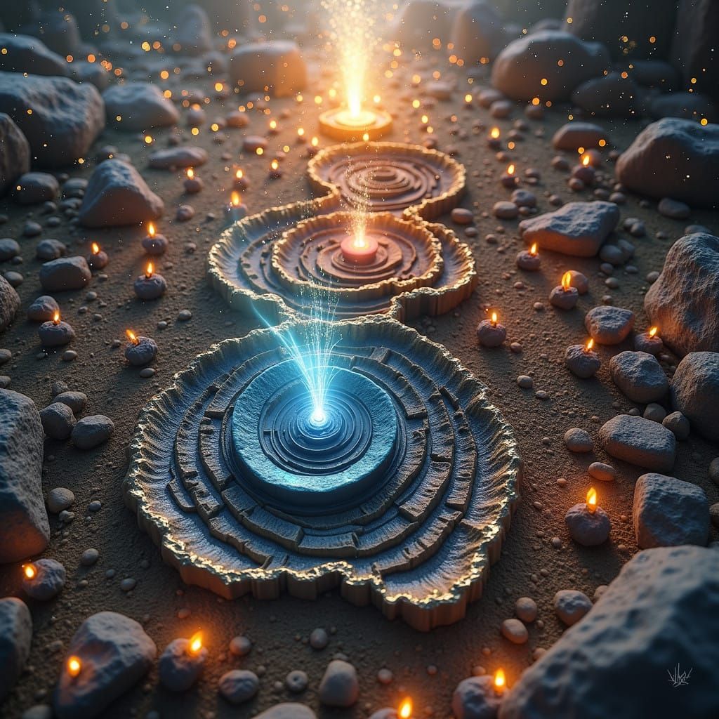 Opening the Next Door to the Auronaschka Realm in a Vibrant...