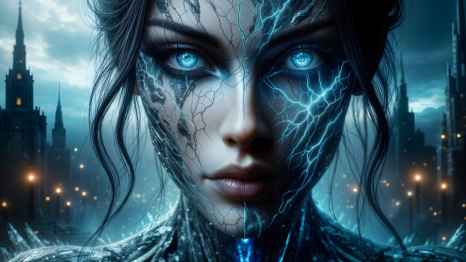 A Person Reflecting a Fragile, Ever-Changing World Through T...