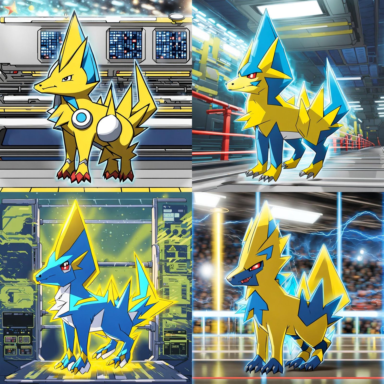 Electrifying Manectric Runs on National Grid Power