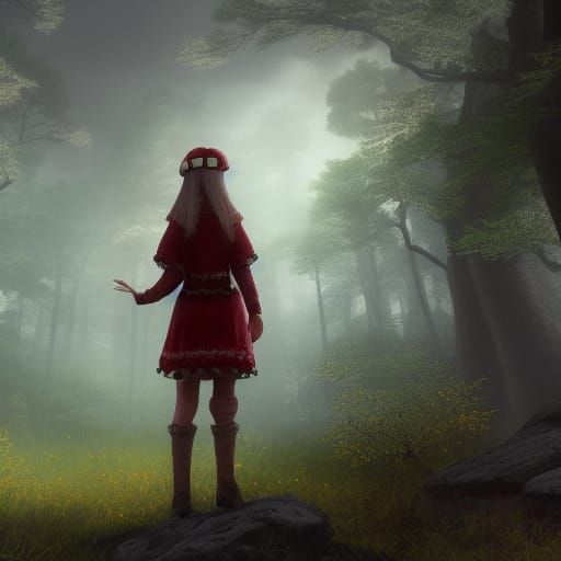 Enchanting Fable Forest Scene in HD 4K