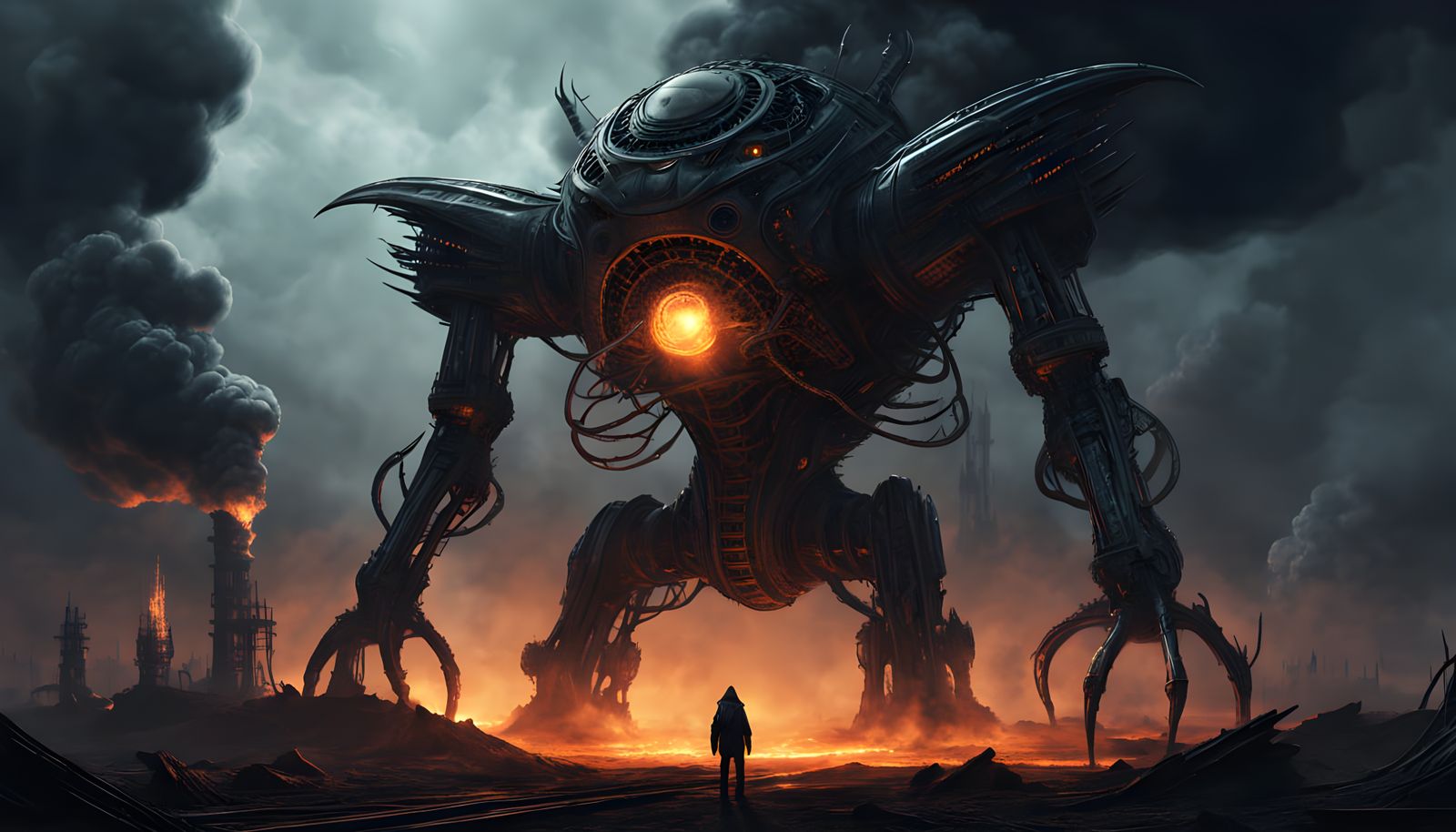 Colossal Machine on the Horizon