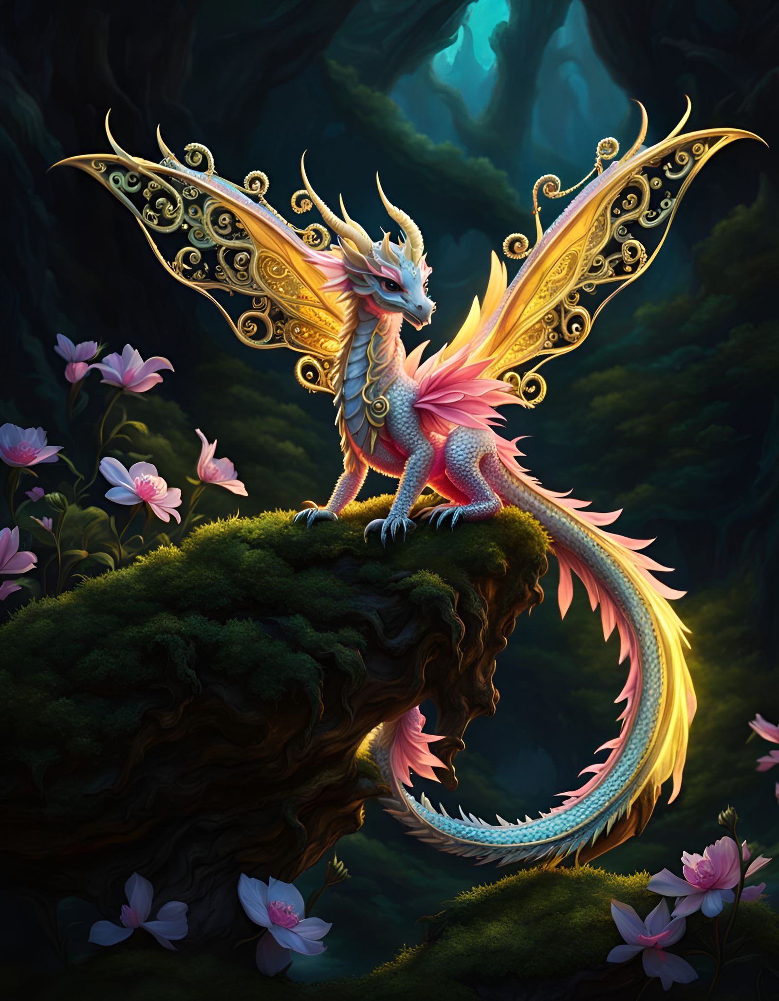 Neon Fairy Dragon