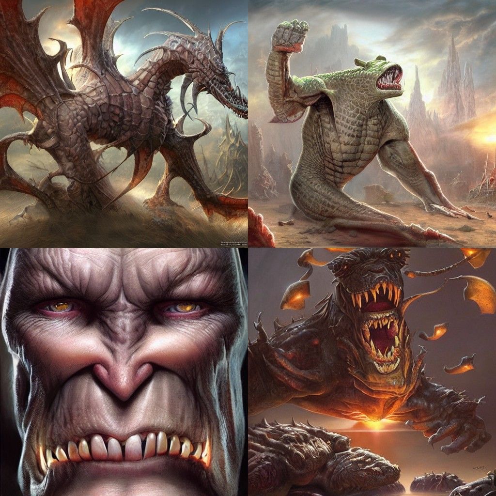 Portrait of Daren Horley in Fine Art Style