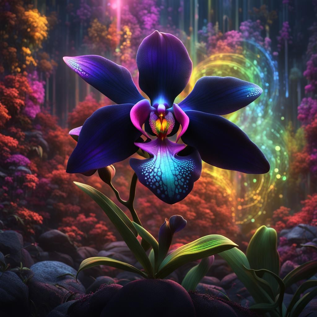 Black orchid