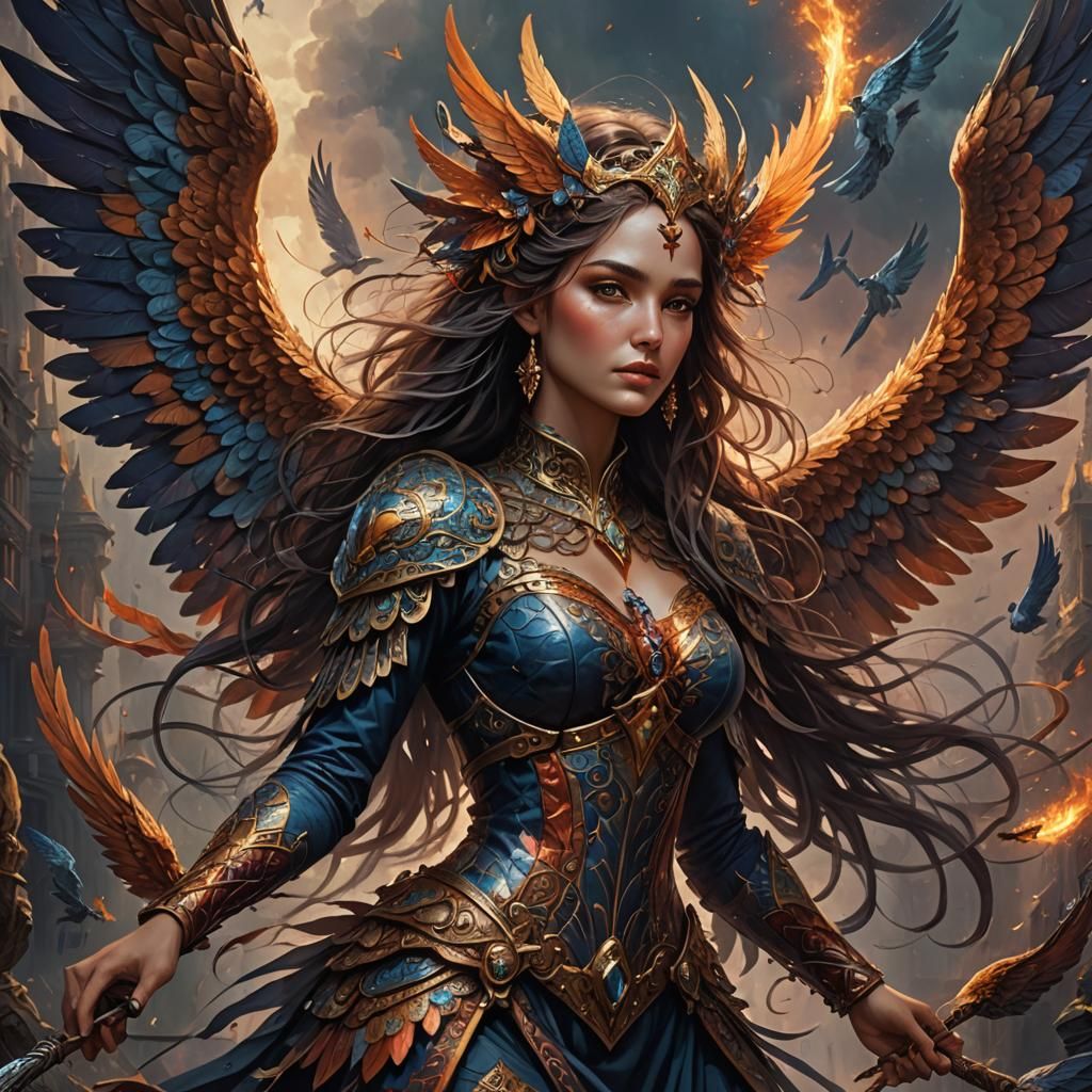 QUEEN Salina Goddess Of The Sky's (In Armour)