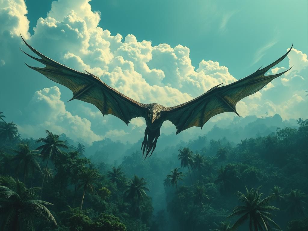 Mystical Pterosaur Reigns Over Amazonian Apocalypse