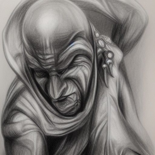 Creepy wizard