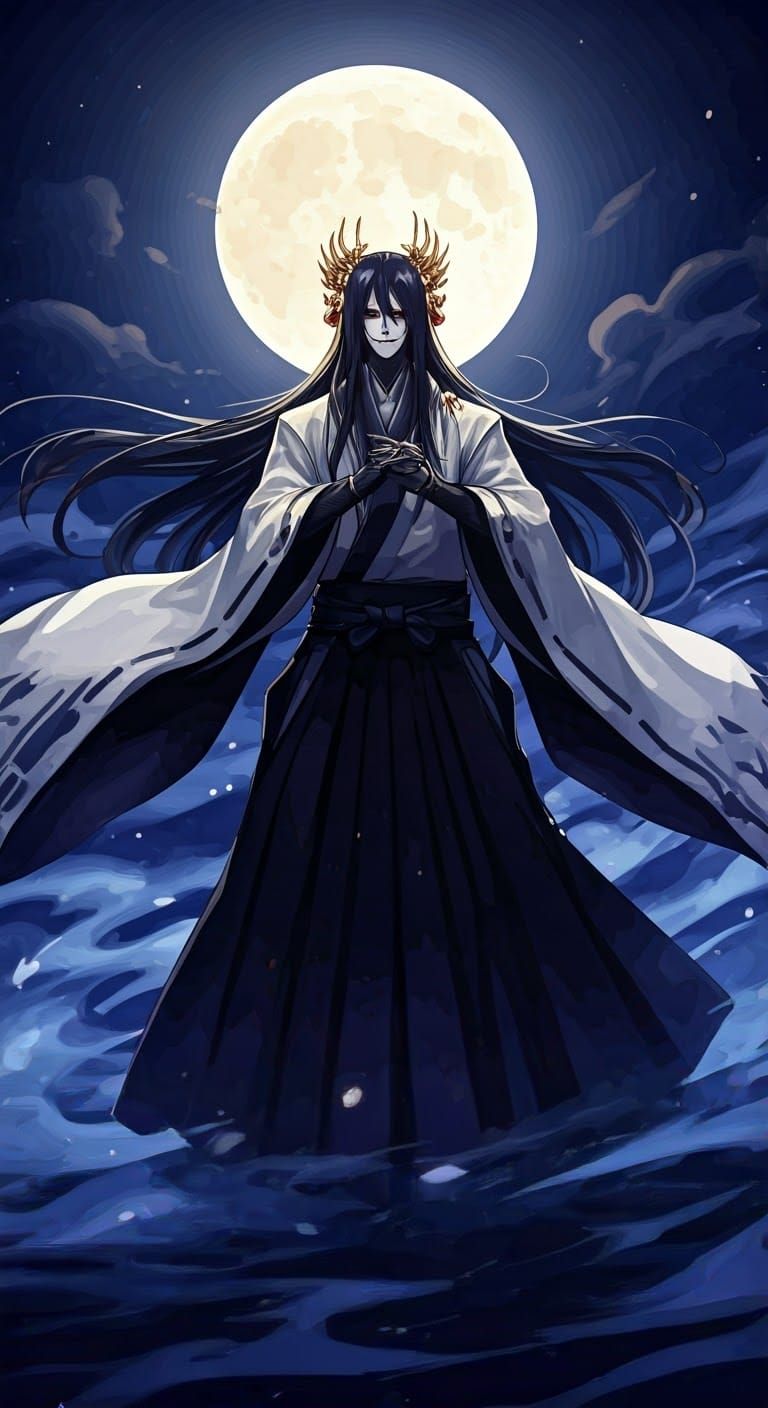 Death dancing in the moonlight