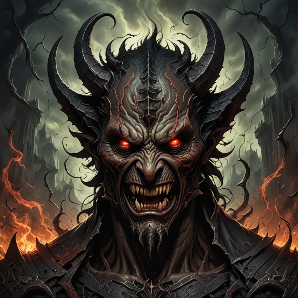 Angry Demons Erupt in Frenzy