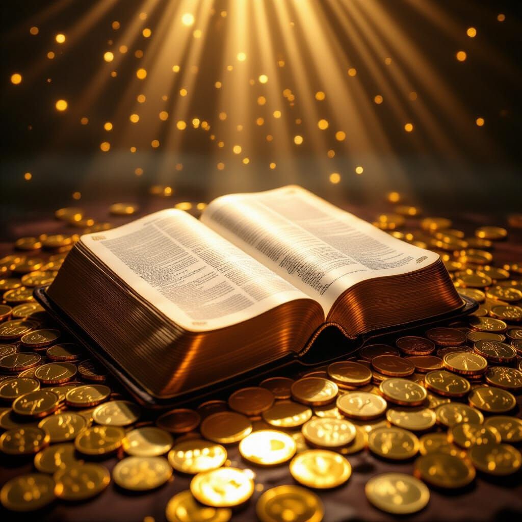 Radiant Bible Overflowing with Divine Provision