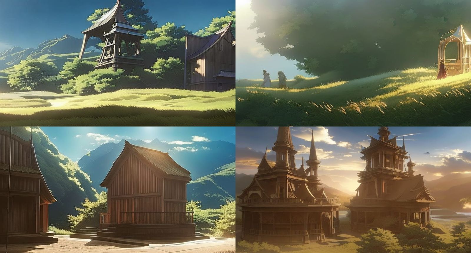 Anime-Inspired Concept Art of Gazebo and Darkgaze in 8k Reso...