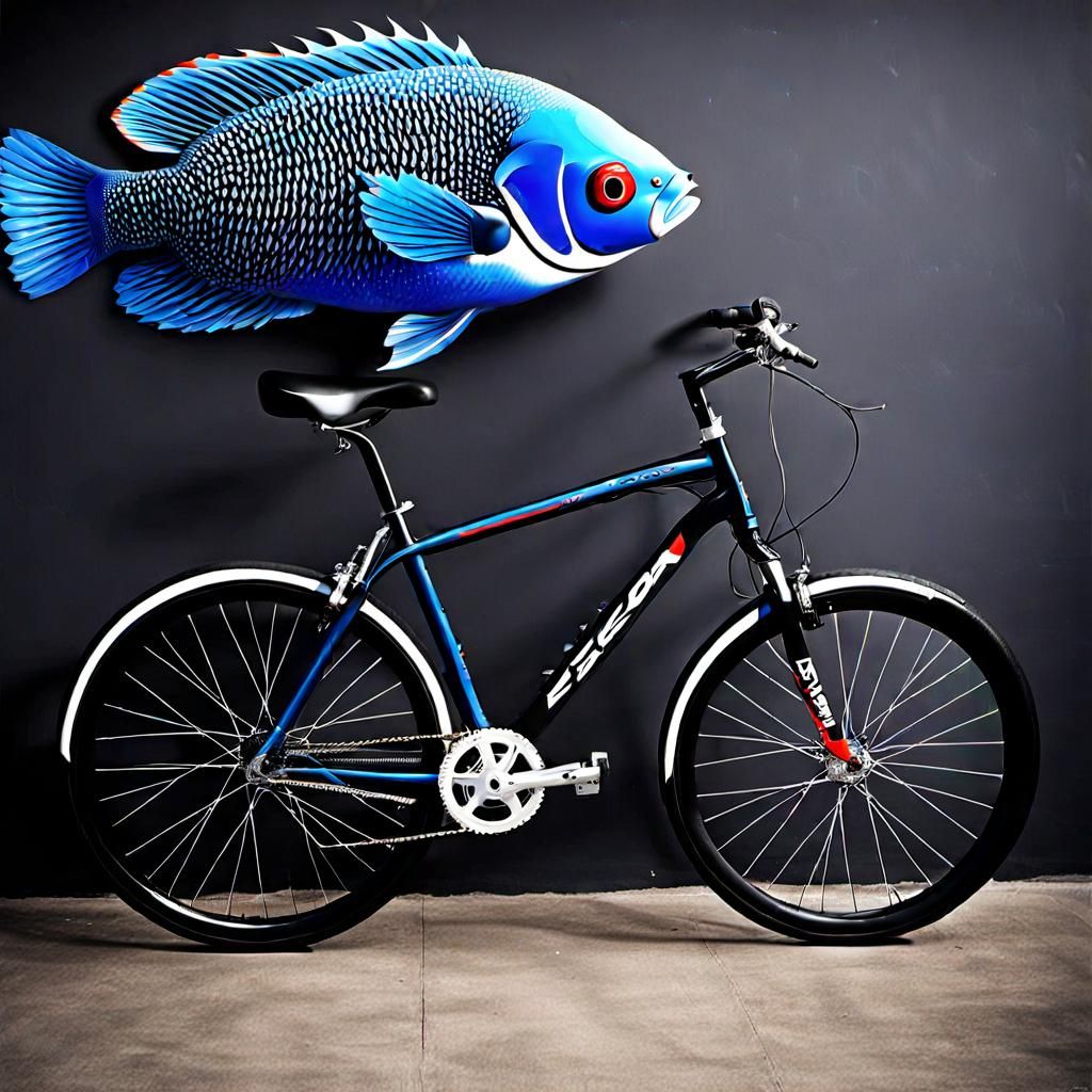 A Cyberpunk-Inspired Scene of Futuristic Chaos