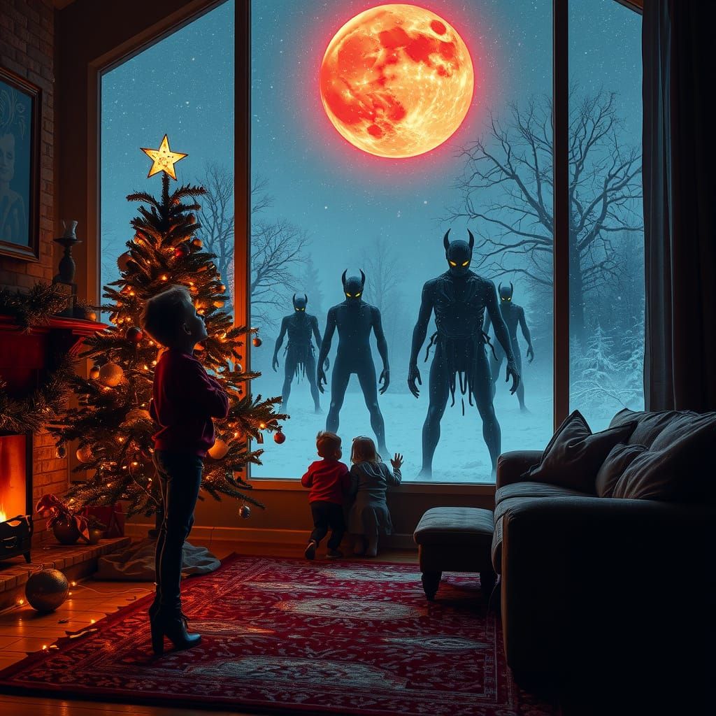 Christmas Dread Under Blood Moon