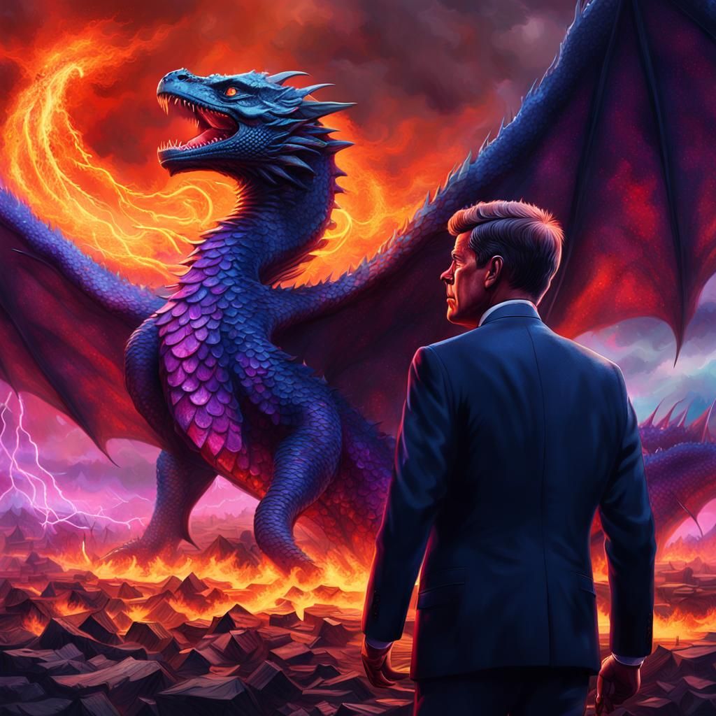 Epic Hero Emerges from Apocalyptic Storm