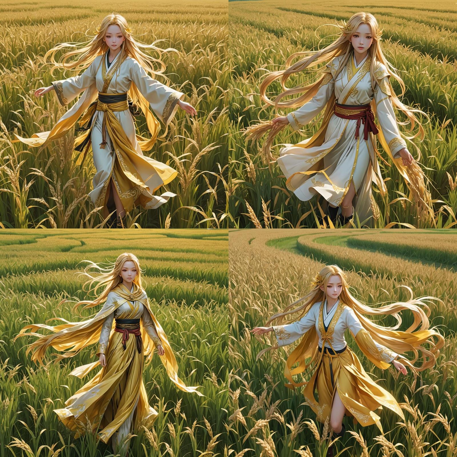 the goddess oryza sativa.