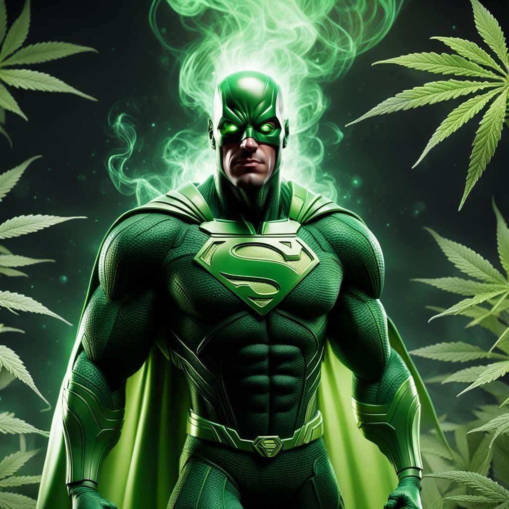 Emerald Guardian: A Cannabis-Themed Superhero Emerges