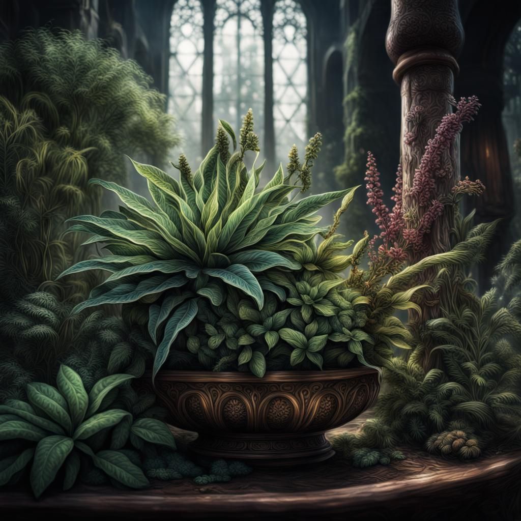 Epic Cinematic Magical Healing Plants