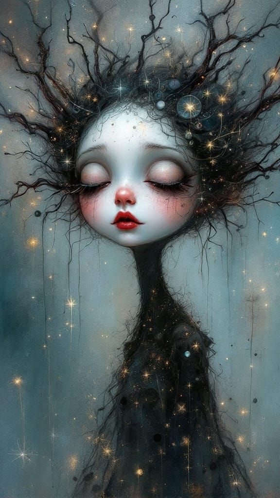 Enigmatic Whimsy in Ethereal Glow