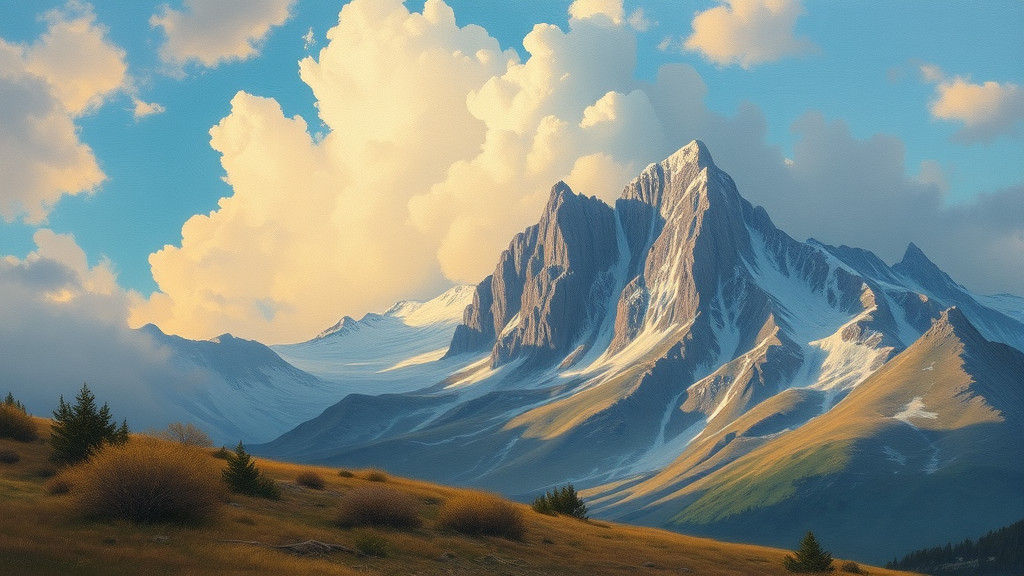 Whimsical Oil Painting by a Renowned Artist