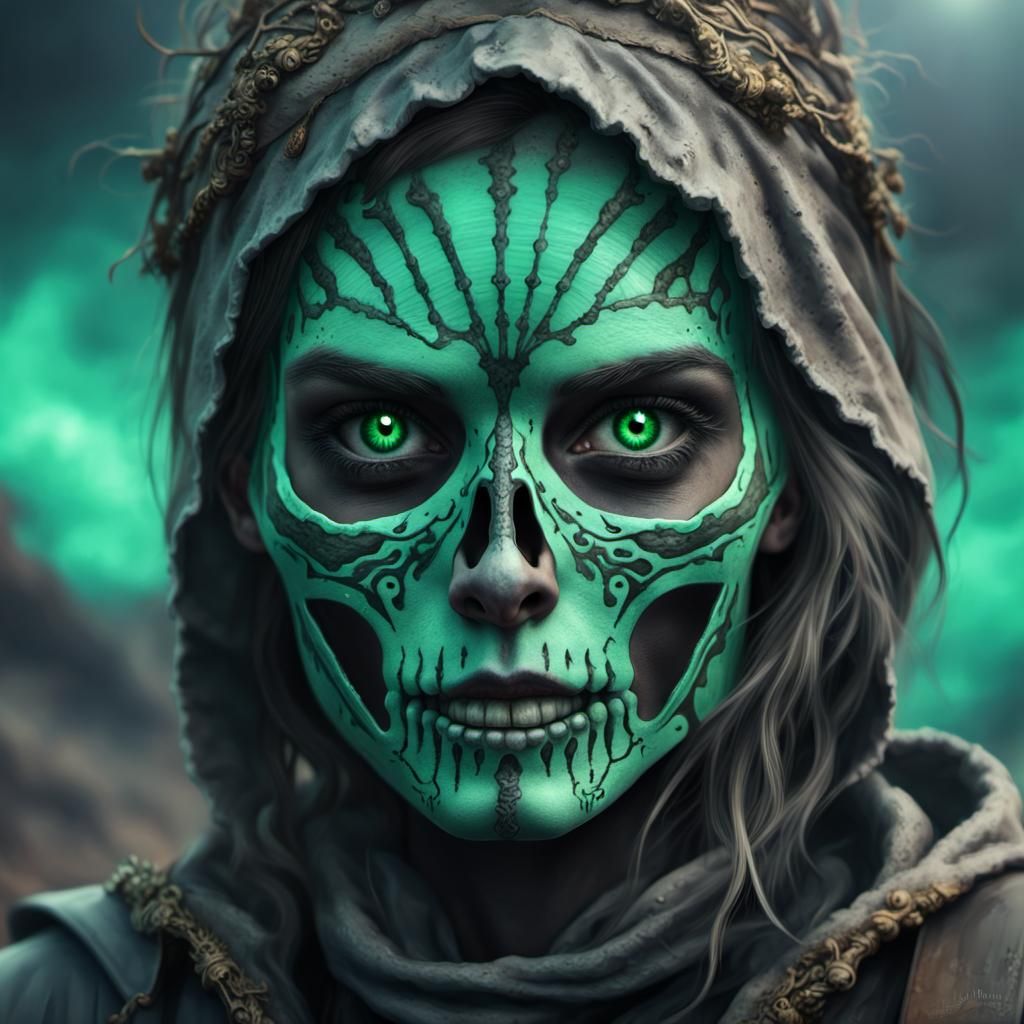 Emerald Goddess: Post-Apocalyptic Warrior Queen