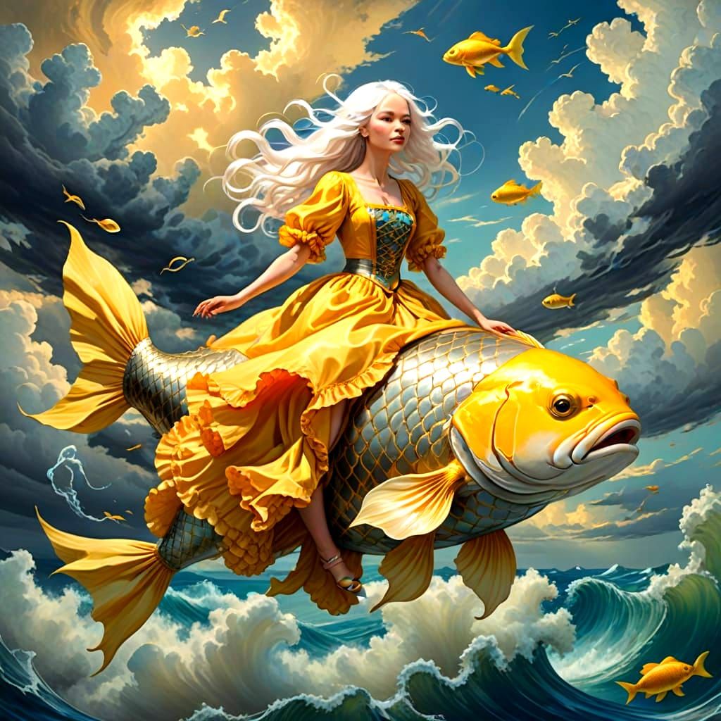 Riding a Flying FIsh