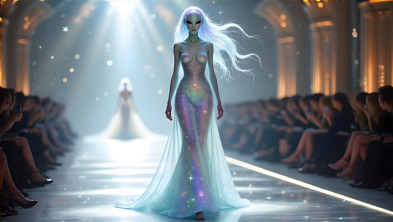 A slender, ethereal alien from Venus