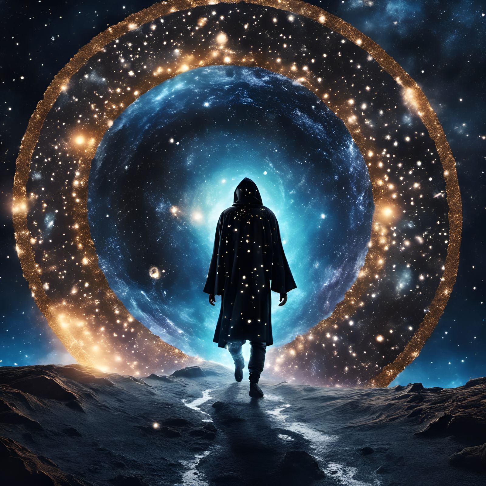 Ethereal Aquarius in Stellar Black Hole Realm