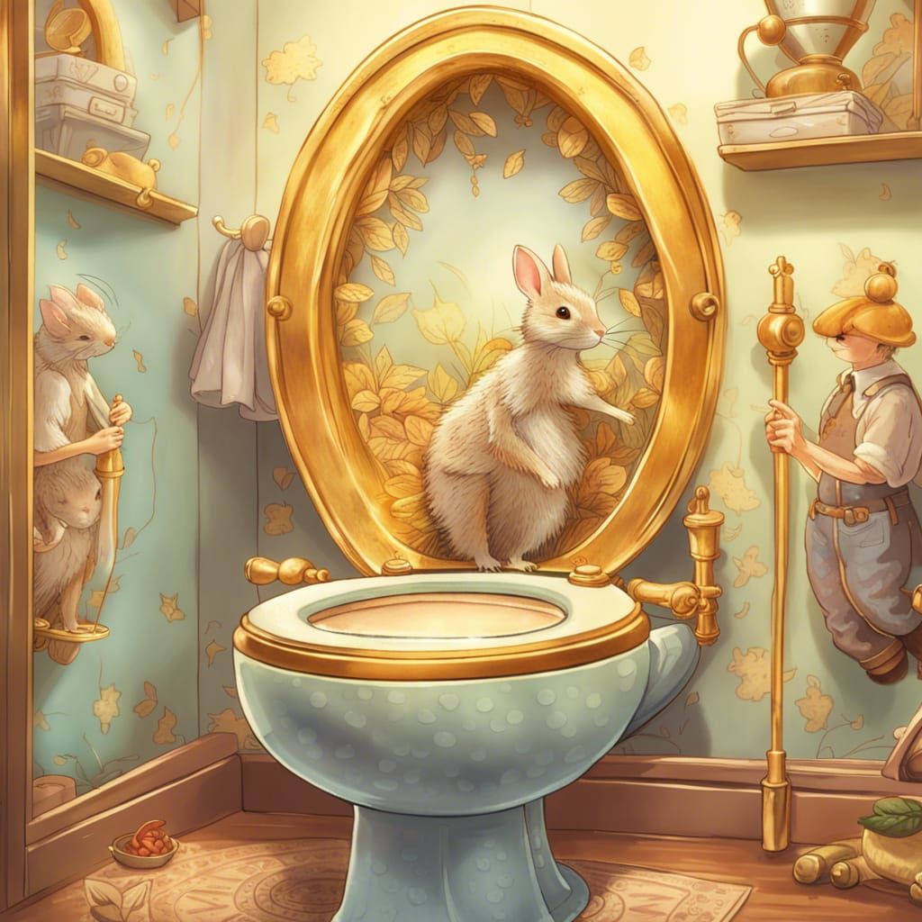 Ethereal Trophy in Whimsical Display