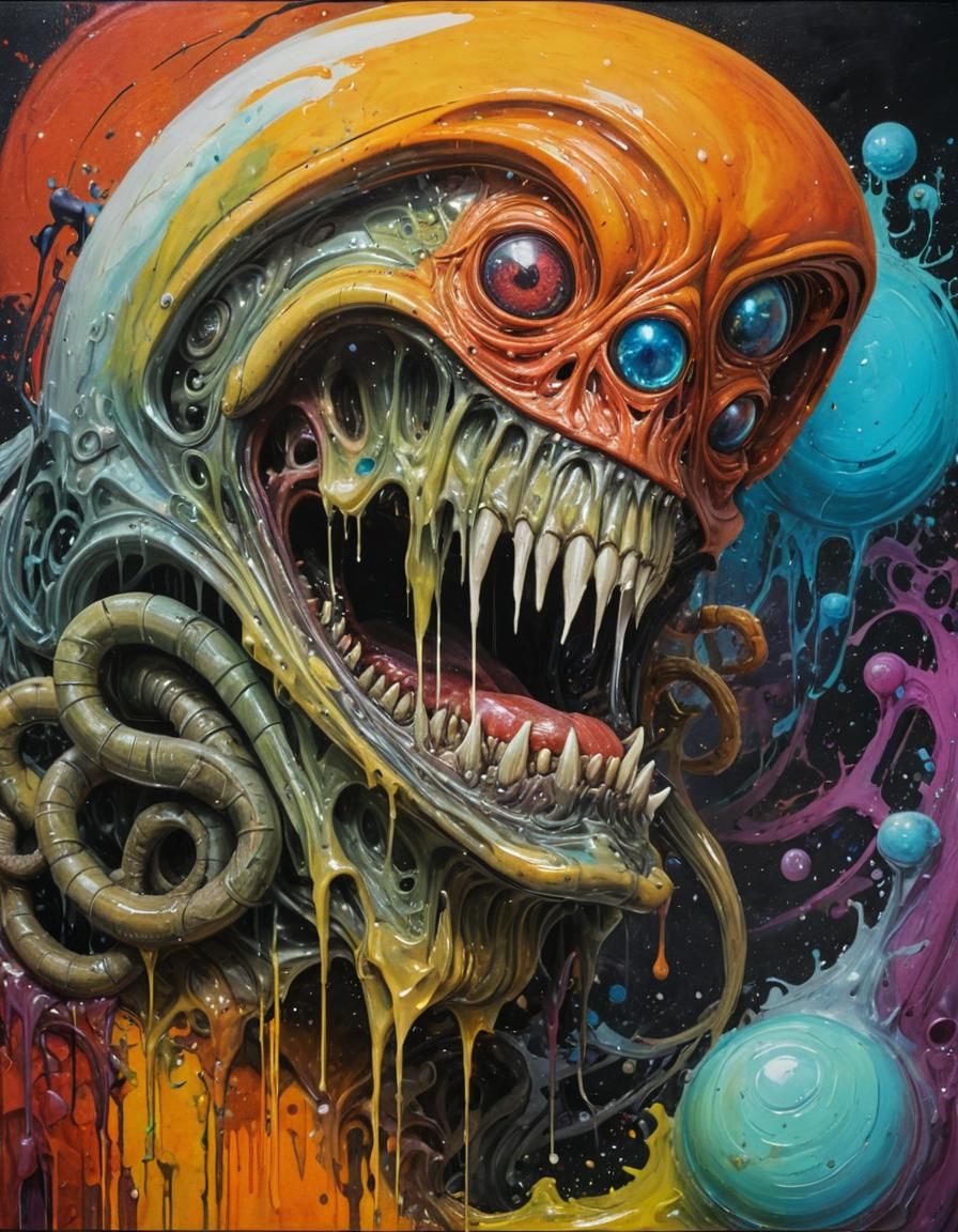 Surreal Street Art Dreamscapes Inspired by Alien and Surreal...