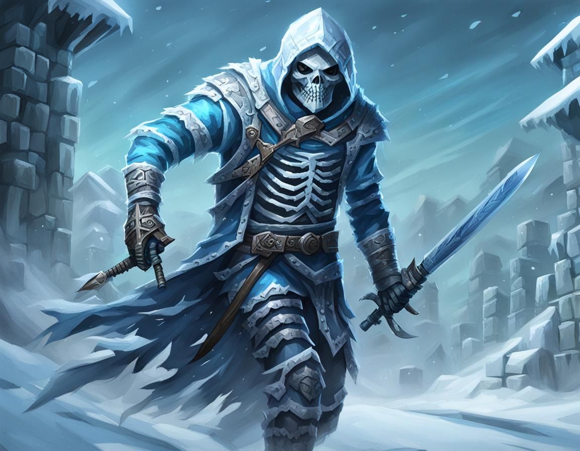 Glamorous Ice Skeleton Assassin