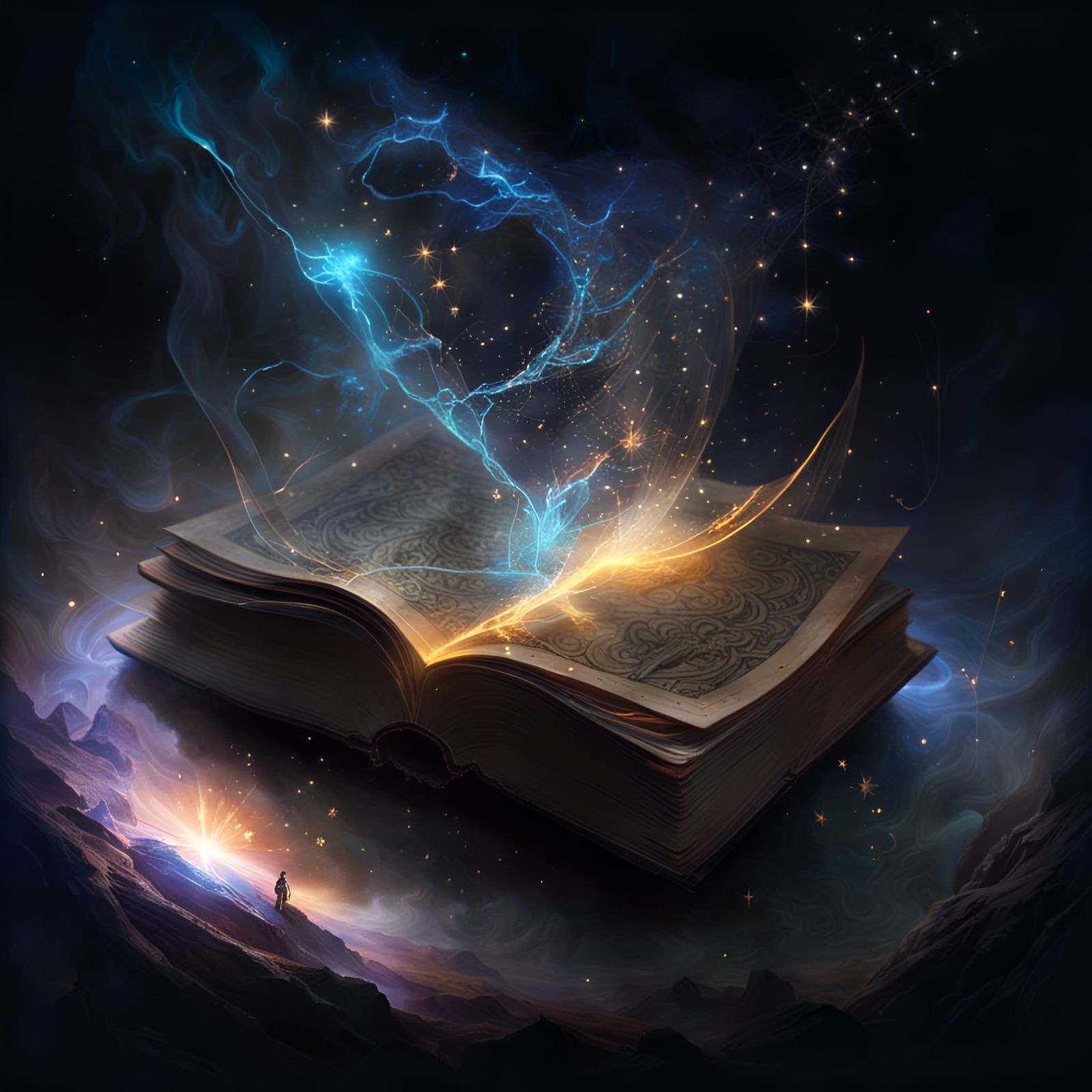 Magical Realism Masterpiece of a Book Closing