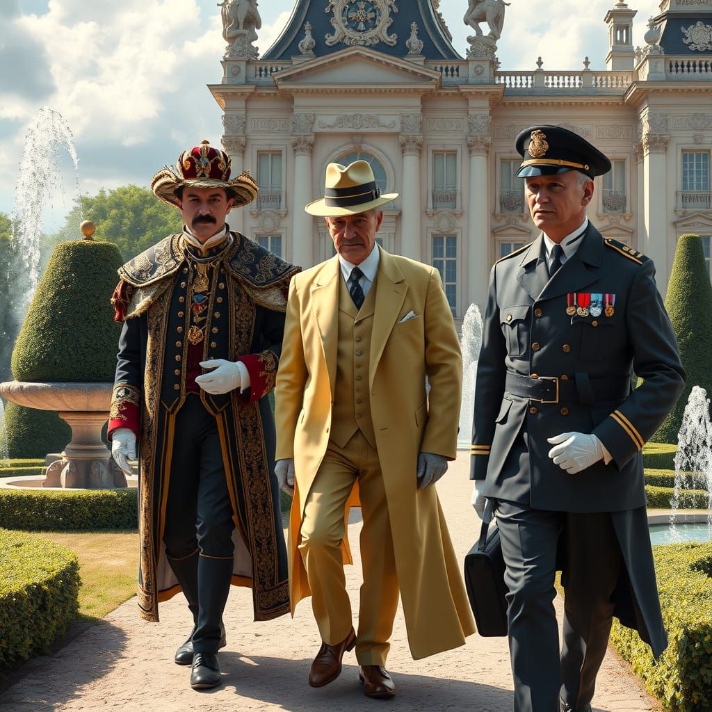 Regal Trio in Dreamlike Versailles