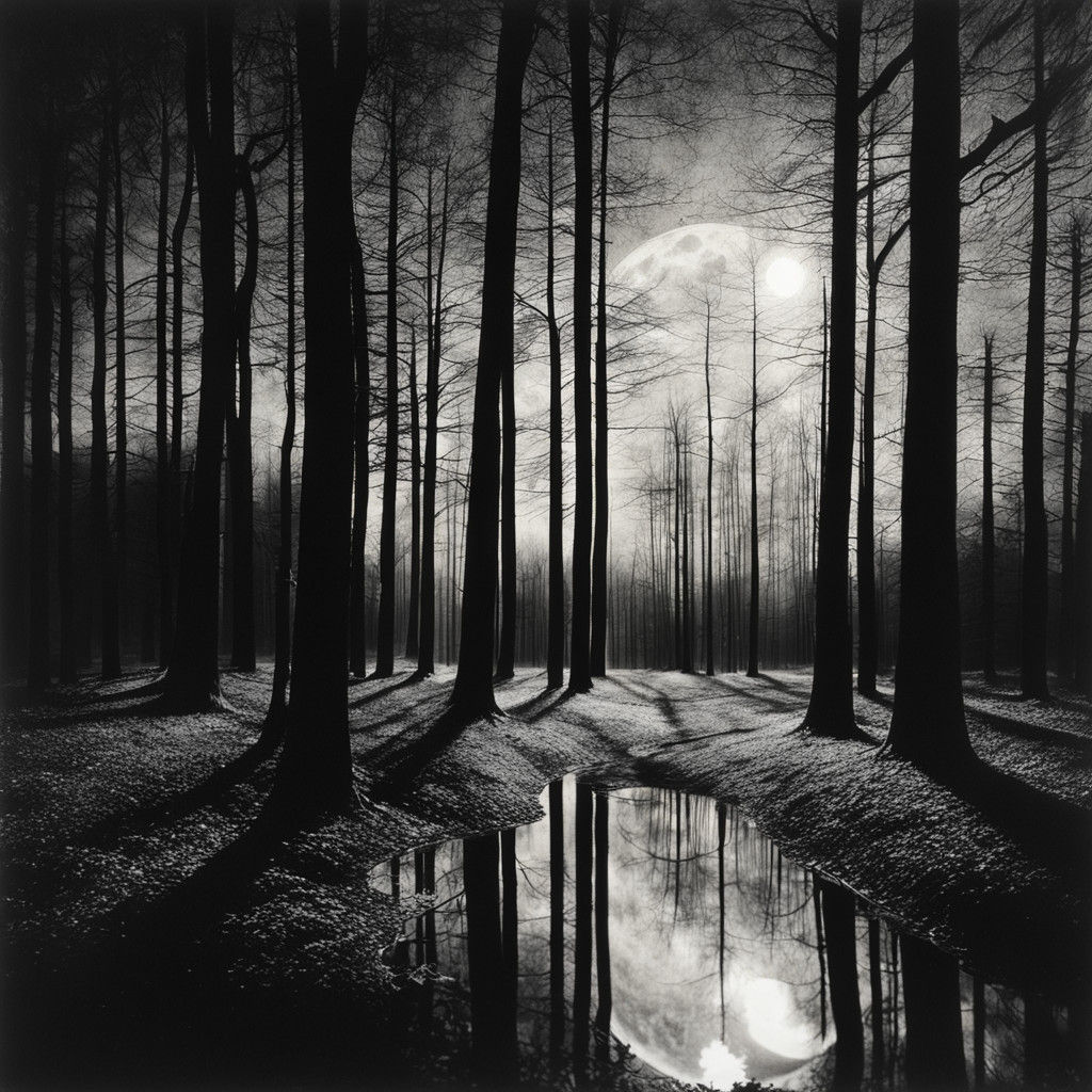 Moonlit Forest
