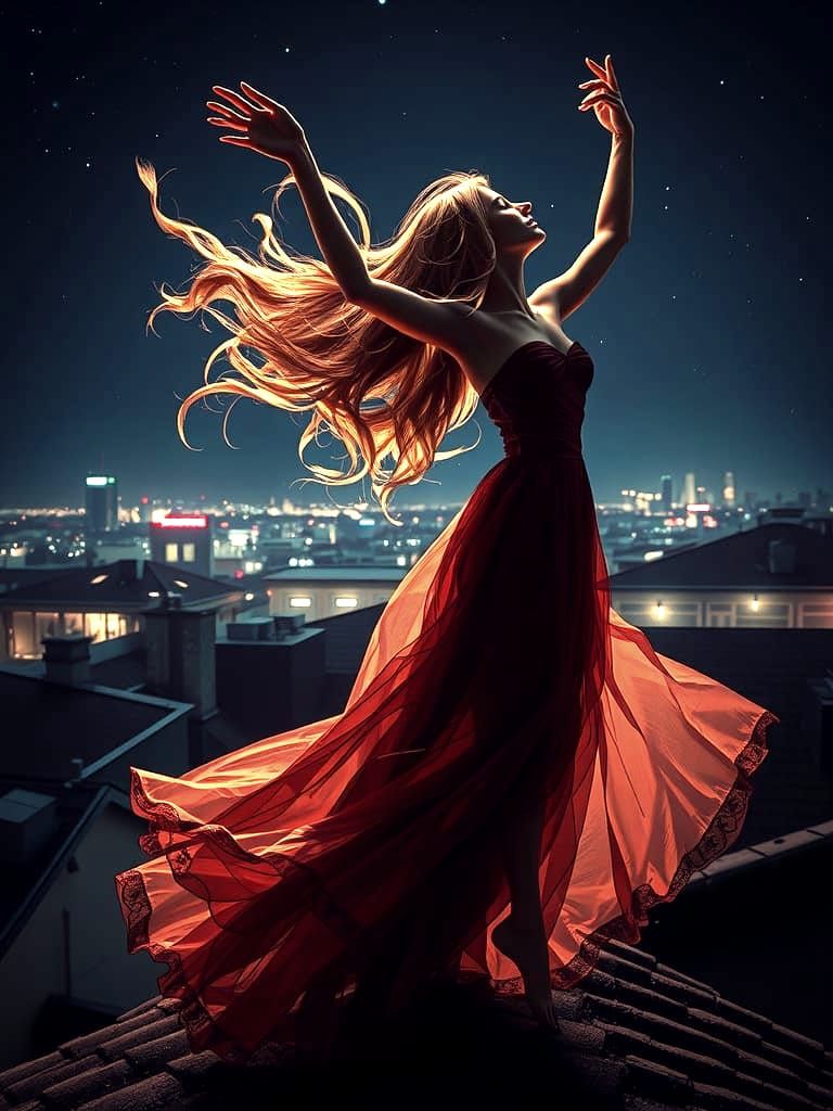 Dancing on rooftops book cover