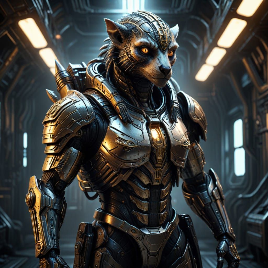 Lemur soldier from Tail of a Soldier book series