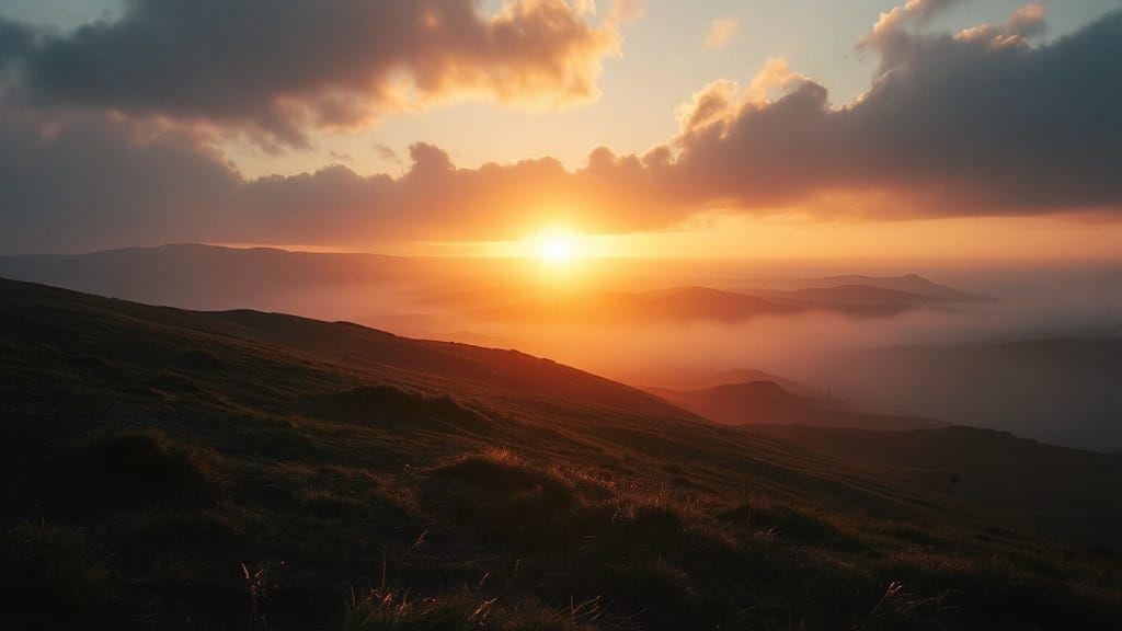 Cinematic Bolton Landscape at Dawn
