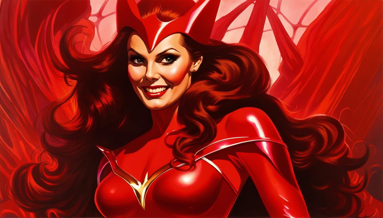 Lesley Ann Warren as Scarlet Witch