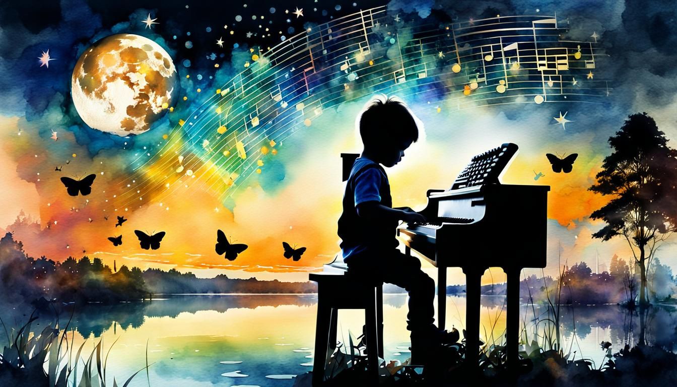 Fantasy Realm of a Melodic Boy