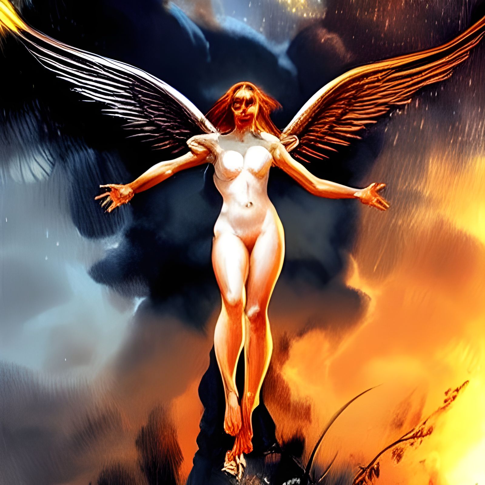 Battle Angel: Triadic Concept Art Portrait