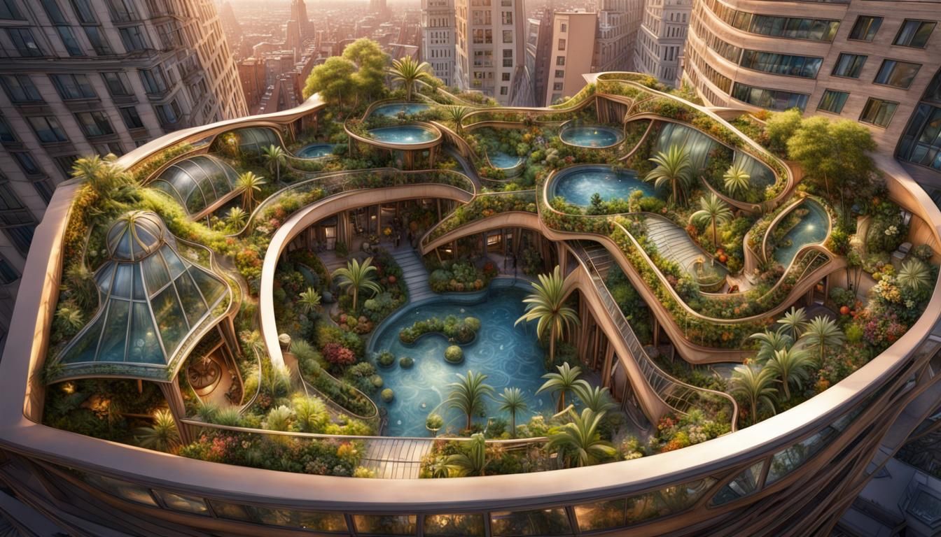 The Bantic poolgardens