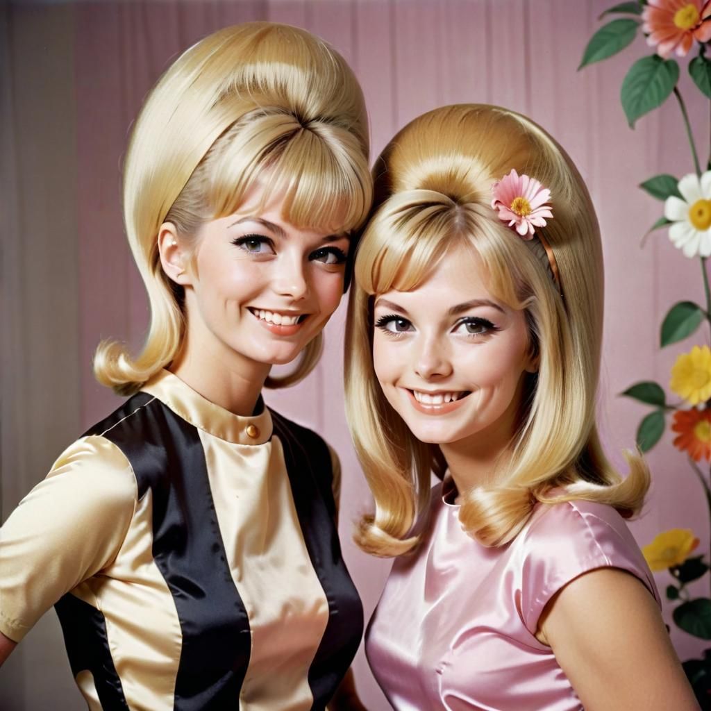 The beauty of 1960s women