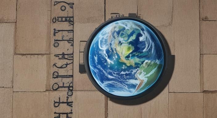 Surreal Autumn God Reveals Winter Landscape in Cyberpunk Sty...