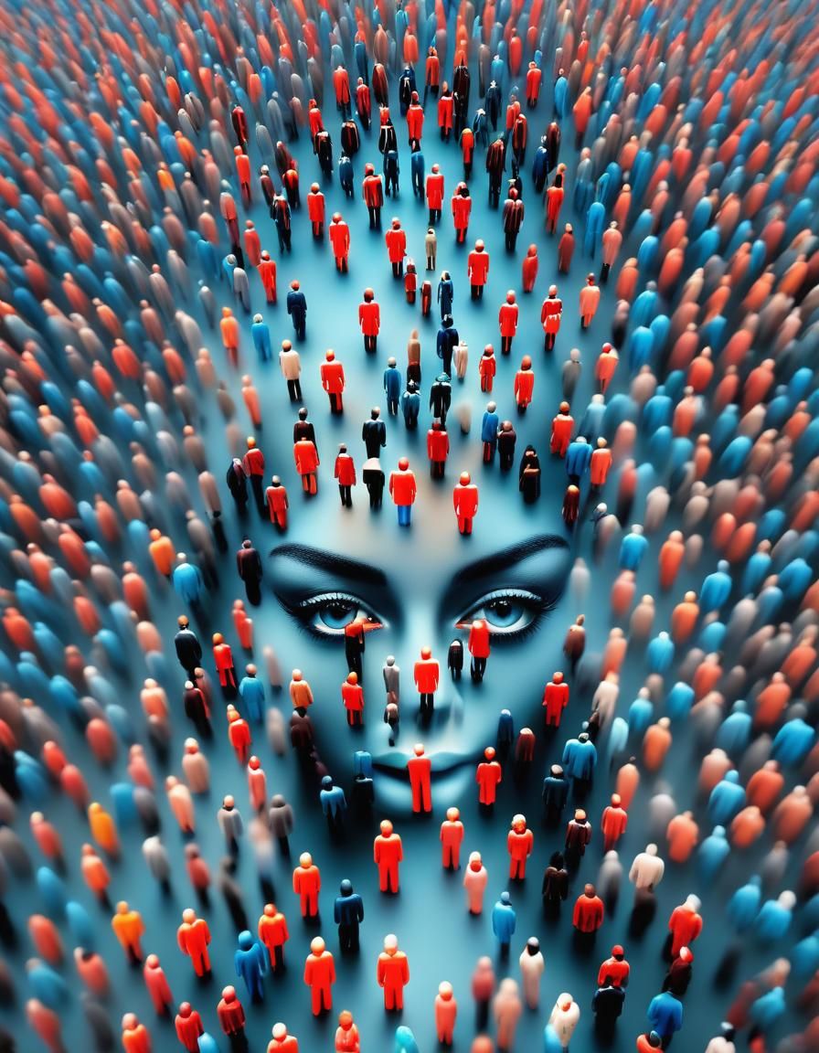 Surrealist Celebration of Artistic Freedom and Subconscious....