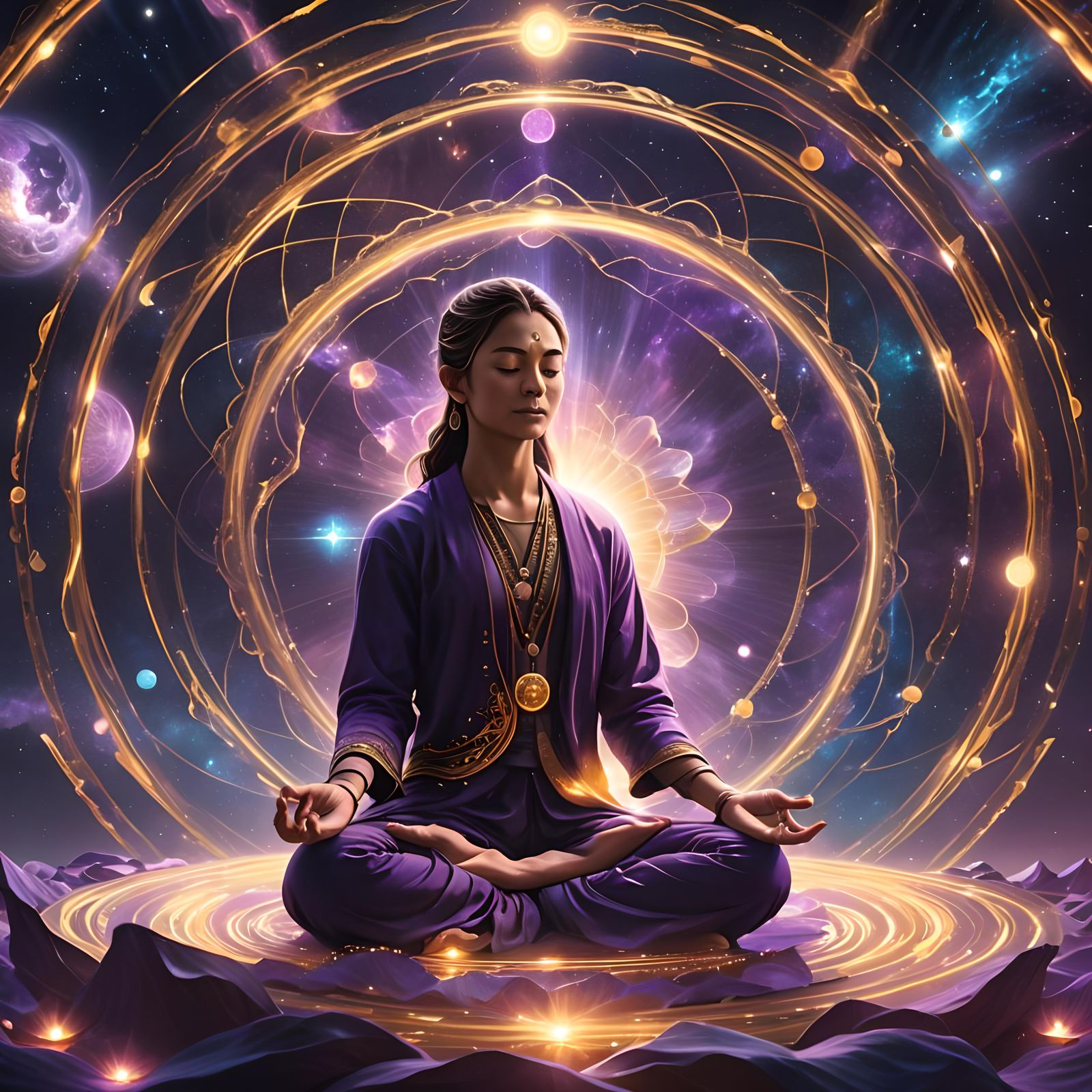 Ethereal Ascension Through Inner Harmony