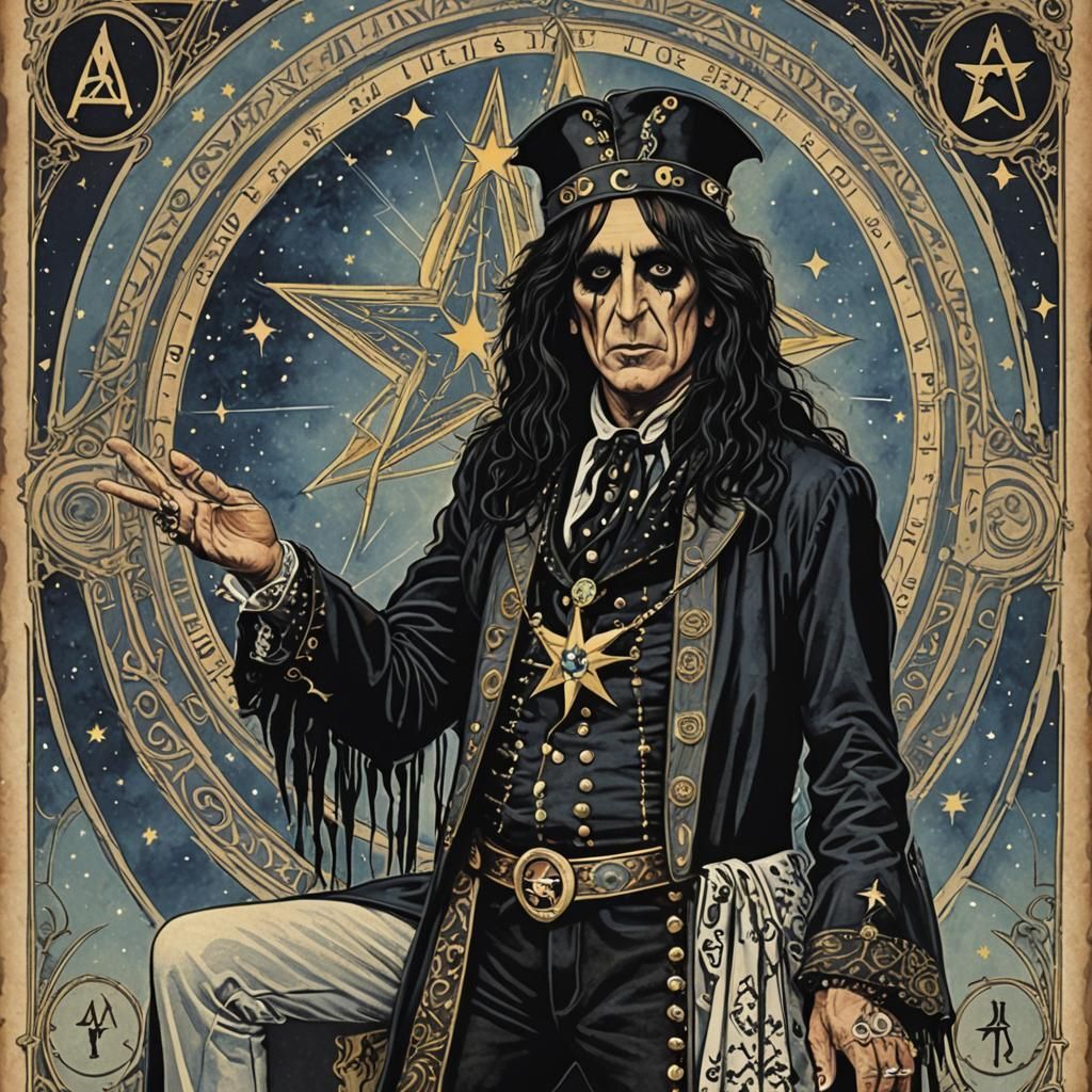 Alice Cooper Shines as The Star Tarot Card