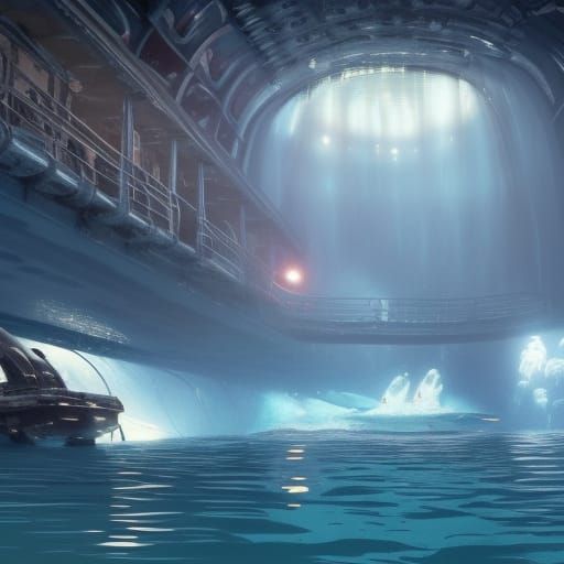 Anna Kendrick and James Bond Undersea Lair Dinner