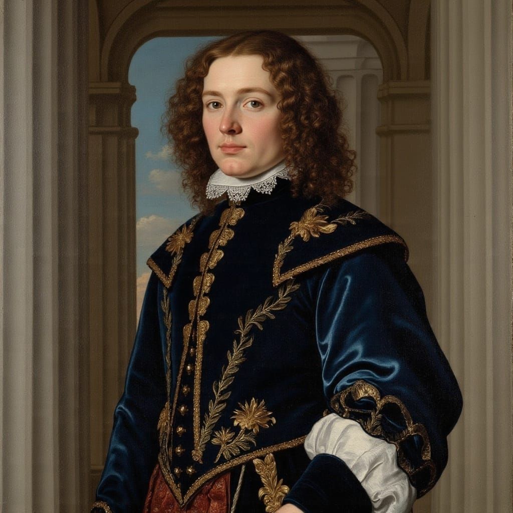 Baroque Era Young Gentleman Portrait
