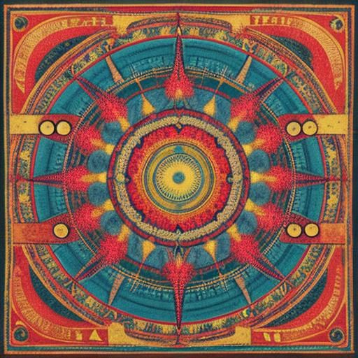 Understanding the Human Mind in Vibrant Digital Art